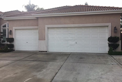 Garage Door Repair Fresno, CA | Old White Garage Doors | Steve's Garage Doors